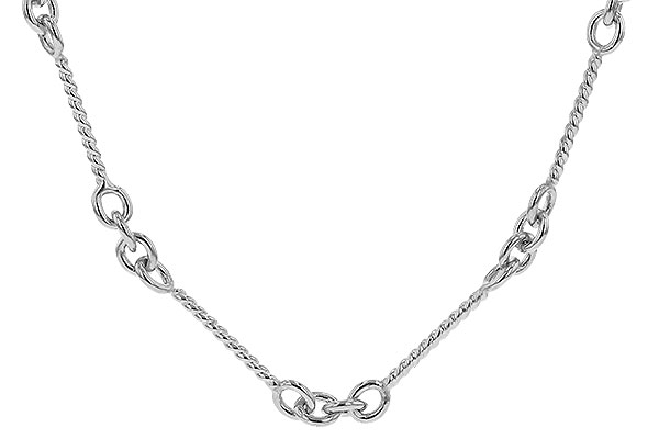 C319-96990: TWIST CHAIN (0.80MM, 14KT, 18IN, LOBSTER CLASP)
