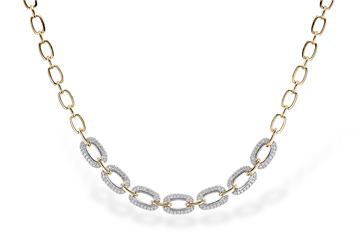 D319-92390: NECKLACE 1.95 TW (17 INCHES)