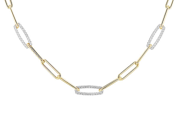 E319-91545: NECKLACE .75 TW (17 INCHES)