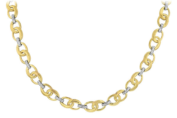 G235-43290: NECKLACE .60 TW (17 INCHES)