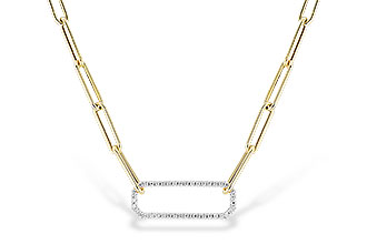 A319-91545: NECKLACE .50 TW (17 INCHES)