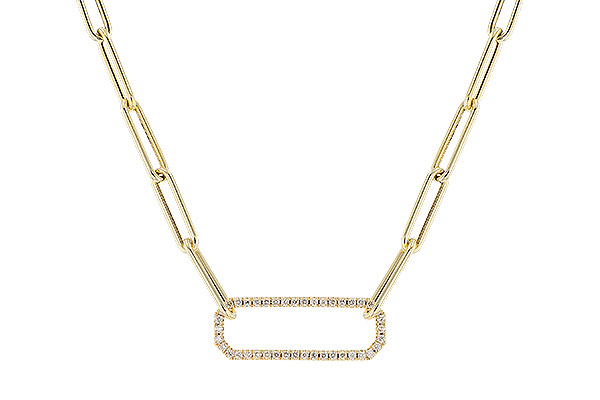 A319-91545: NECKLACE .50 TW (17 INCHES)