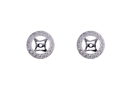 B229-96936: EARRING JACKET .32 TW (FOR 1.50-2.00 CT TW STUDS)
