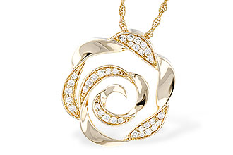 B319-94218: NECKLACE .20 TW