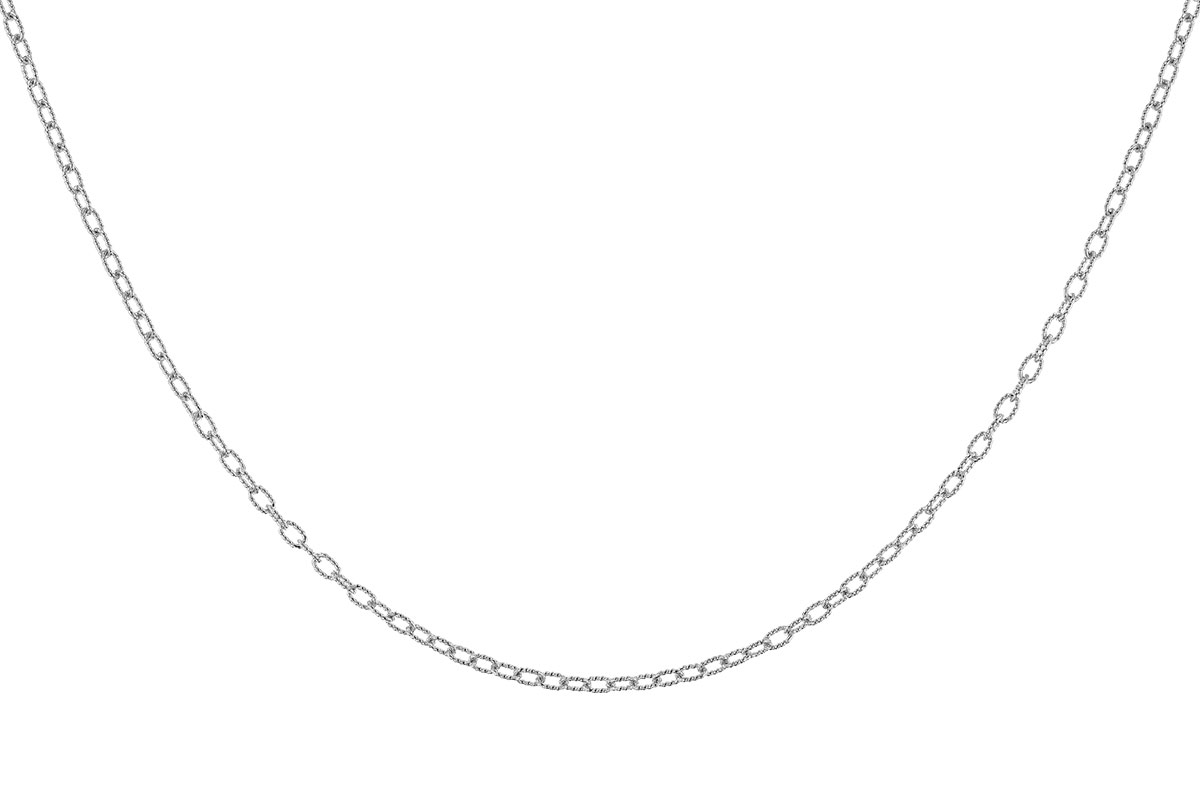 B319-96990: ROLO LG (24IN, 2.3MM, 14KT, LOBSTER CLASP)