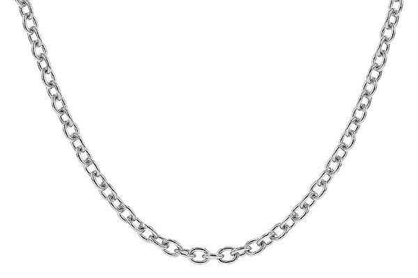 B319-97854: CABLE CHAIN (1.3MM, 14KT, 18IN, LOBSTER CLASP)