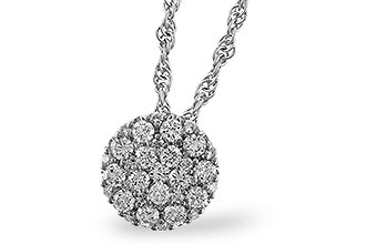 C320-85099: NECKLACE .25 TW