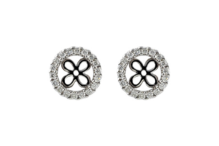 D233-58754: EARRING JACKETS .30 TW (FOR 1.50-2.00 CT TW STUDS)