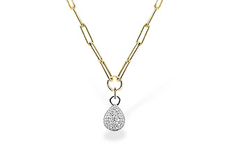 G319-91544: NECKLACE 1.26 TW (17 INCHES)