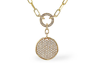 G320-84208: NECKLACE .92 TW (17")