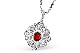 L319-02453: NECK .45 RUBY .70 TGW (5x4MM RUBY)