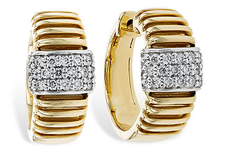 L320-83326: EARRINGS .23 TW